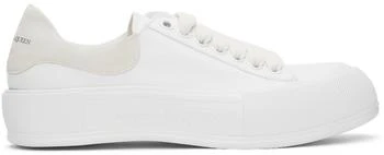 Alexander McQueen | White Pimsoll Sneakers,商家Ssense US,价格¥3921