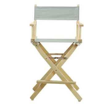 Casual Home | 24" Director's Chair Natural Frame-Gray Canvas,商家Premium Outlets,价格¥795