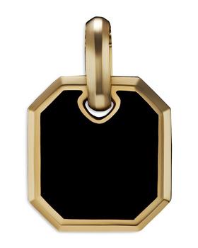 商品David Yurman | 18K Yellow Gold Amulets Onyx Roman Pendant,商家Bloomingdale's,价格¥7344图片