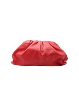 推荐Bottega Veneta Pouch Clutch Bag In Red Leather商品