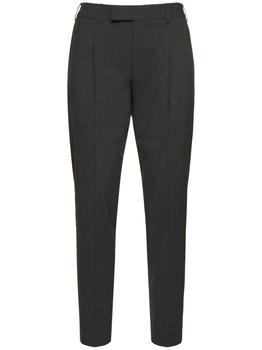 商品PT TORINO | 18.5cm B-stretch Wool Pants,商家LUISAVIAROMA,价格¥2281图片
