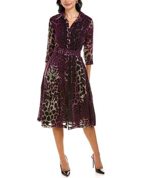 samantha sung, SAMANTHA SUNG | Samantha Sung Audrey 3 Wool Shirtdress商品图片 3.5折