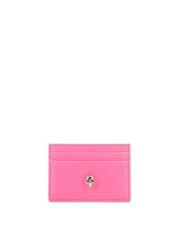 Alexander McQueen | Skull Wallets & Card Holders Pink,商家Wanan Luxury,价格¥988