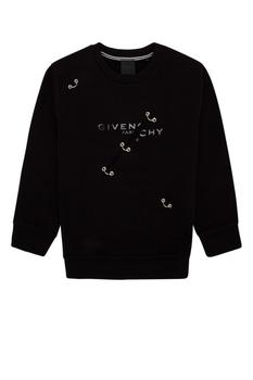 纪梵希卫衣上海, Givenchy | Givenchy Kids Logo Printed Ripped-Effect Sweatshirt商品图片 5.9折