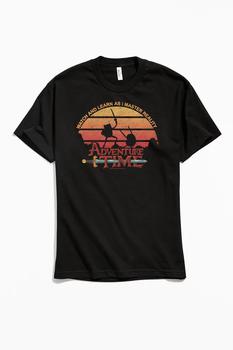 男装Urban Outfitters, Urban Outfitters | Adventure Time Watch And Learn Tee商品图片 额外9.5折, 额外九五折