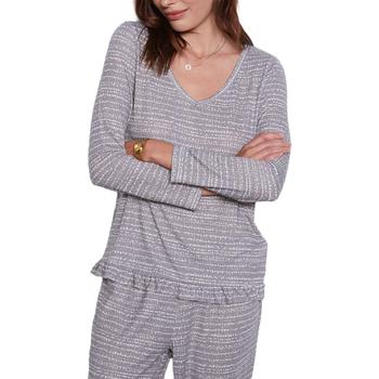 推荐Tart Collections Jade Women's 2 Piece Striped Top and Jogger Pajama Lounge Set商品