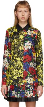 范思哲衬衫上海, Versace | SSENSE Exclusive Multicolor Silk Floral Blouse商品图片 2.2折