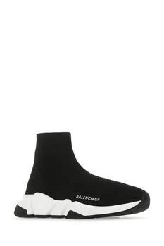 推荐Black stretch nylon Speed sneakers商品