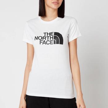 The North Face | The North Face Women's Easy Short Sleeve T-Shirt - TNF White商品图片,额外6.5折, 额外六五折