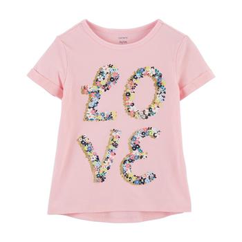Carter's | Toddler Girls Love Floral Jersey T-shirt商品图片,3.7折