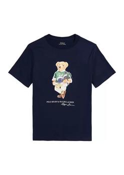 商品Boys 8-20 Polo Bear Cotton Jersey Graphic T-Shirt图片