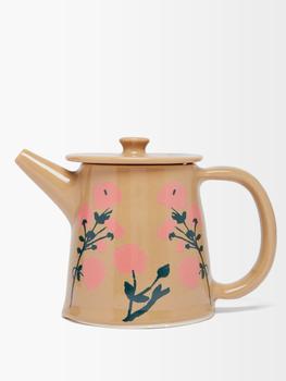 商品Bernadette | Floral stoneware tea pot,商家MATCHESFASHION,价格¥921图片