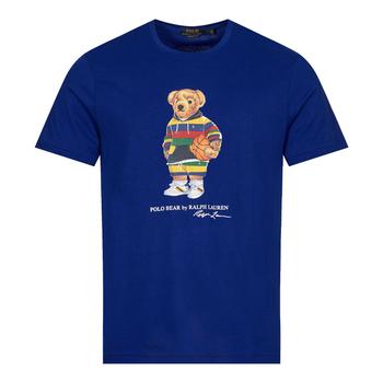 ralph lauren bear, Ralph Lauren | Ralph Lauren Active Bear T-Shirt - Royal Blue商品图片 