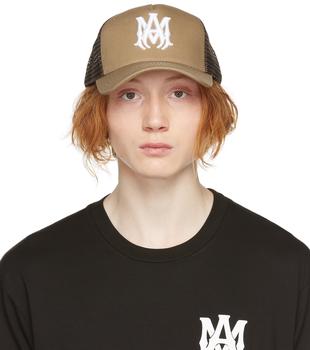 推荐Tan M.A. Logo Trucker Cap商品