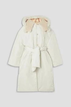 Acne Studios | Oversized faux shearling-trimmed padded shell jacket,商家THE OUTNET US,价格¥3274