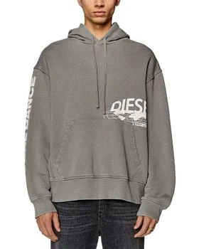 Diesel | Macs Long Sleeve Graphic Hoodie 