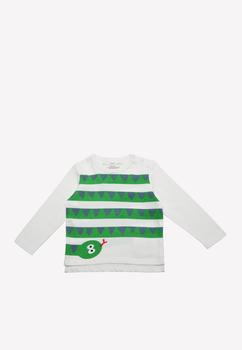 Stella McCartney | Baby Snake Print Cotton T-shirt商品图片,5.3折