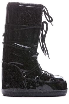 推荐Moon Boot Icon Glitter Lace-Up Boots商品