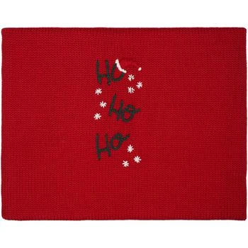 LA STUPENDERIA | Red Blanket For Babykids With Writing 9.1折