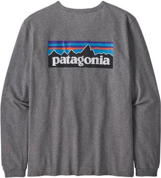 patagonia, Patagonia | Patagonia Women's Long Sleeve P-6 Logo Responsibili-Tee T-Shirt商品图片 7.1折起