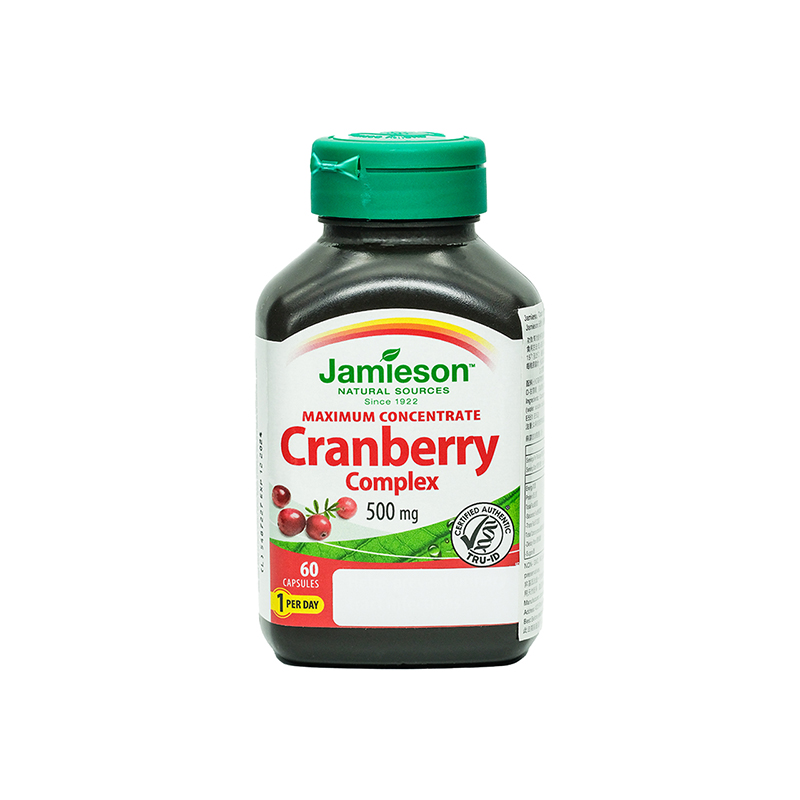 商品Jamieson | Jamieson 天然小红莓复合配方 60粒,商家Yee Collene,价格¥308图片