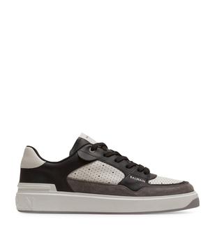 Balmain | Leather B-Court Flip Sneakers商品图片,