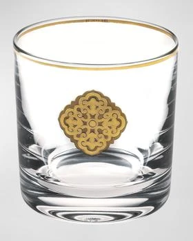 Vista Alegre | Old Fashion Glass With Golden Accents,商家Neiman Marcus,价格¥908