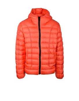 Diesel | Mens Orange Padded Jacket 8.1折