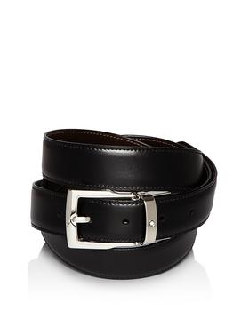 万宝龙皮带精选, MontBlanc | Men's Rectangular Buckle Reversible Belt商品图片 