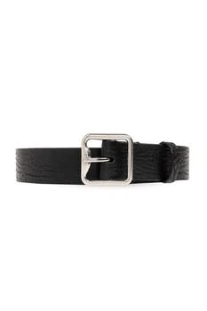 Burberry | Burberry Leather Buckle Belt,商家Cettire,价格¥3456