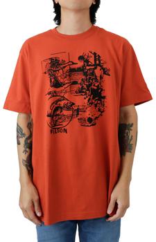 推荐Pioneer Graphic T-Shirt - Rust/Well Fed商品