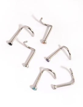 Lovisa | Surgical Steel Frosty Nose Stud Pack,商家Premium Outlets,价格¥134