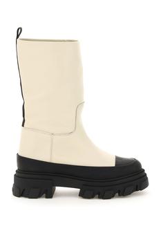 ganni靴, Ganni | Tubular Leather Boots商品图片 9.1折