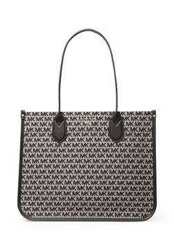 michael kors tote, Michael Kors | Heidi large logo jacquard tote bag商品图片 