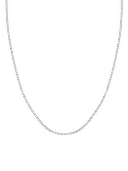 商品Saks Fifth Avenue | 14K White Gold Open Curb Chain,商家Saks OFF 5TH,价格¥3493图片