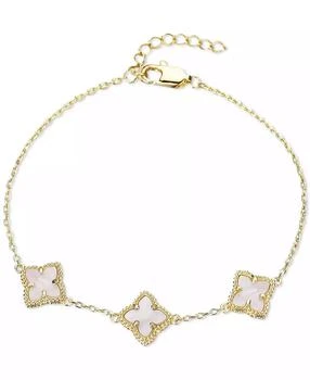 ADORNIA | White Mother of Pearl Flower Bracelet,商家Macy's,价格¥181