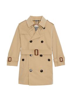 Burberry | Cotton gabardine trench coat商品图片,满$1享8.9折, 满折