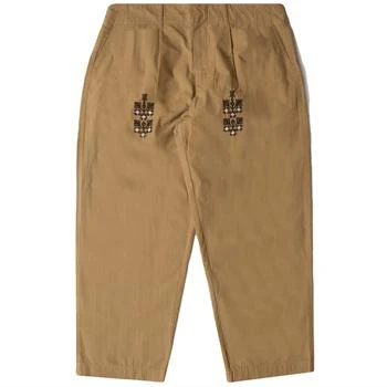 推荐Qrunful Cotton Ripstop Trousers 'Brown'商品