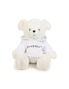 商品Givenchy | White Teddy Bear With White Givenchy Hoodie,商家Italist,价格¥1572图片