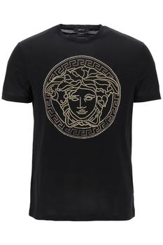 男士休闲范思哲t恤, Versace | Versace medusa taylor fit t-shirt商品图片 6.1折