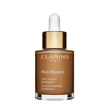 Clarins | Skin Illusion Natural Hydrating Foundation Spf15 118,5 Chocolate 30ml,商家Jomashop,价格¥105