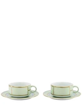 GINORI 1735 | Diva Colonna 2-piece Tea Set,商家LUISAVIAROMA,价格¥3709