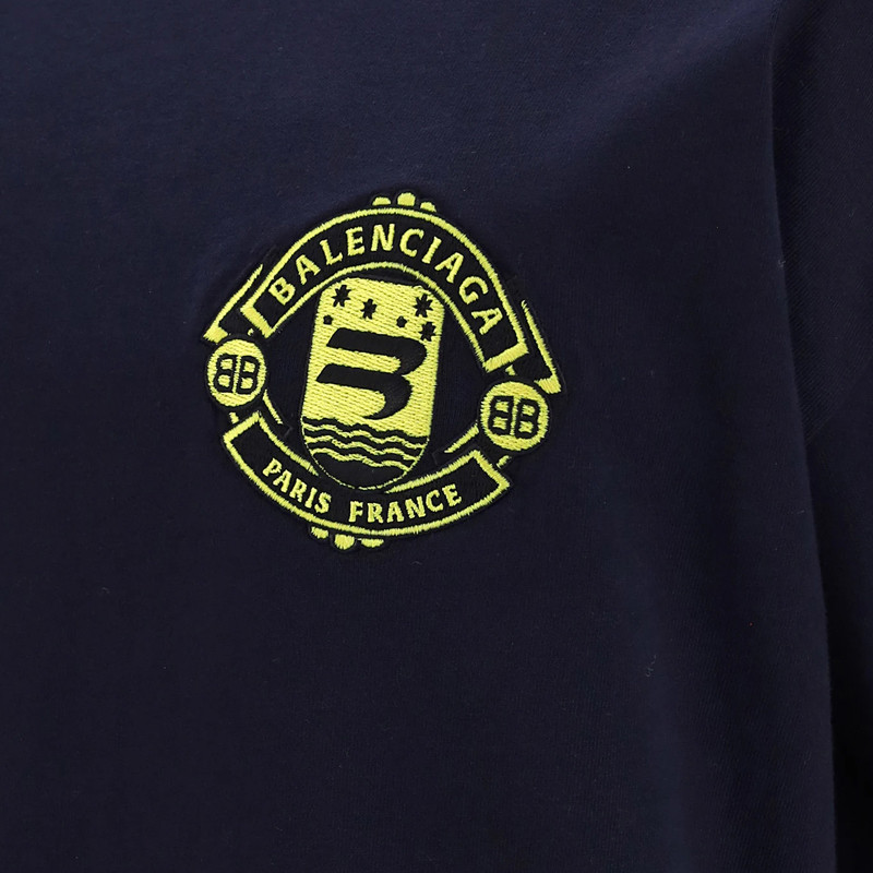 女士始祖鸟短袖, Balenciaga | BALENCIAGA 女士黑色棉质短袖T恤 612965-TLV61-4140商品图片 独家减免邮费