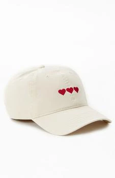 PacSun | Heart Dad Hat 5.7折×额外7.5折, 额外七五折