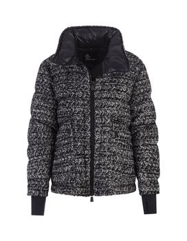 Moncler | Moncler Grenoble Woman Black Anteines Short Down Jacket商品图片,