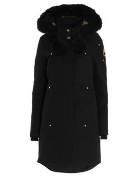 Moose Knuckles | Moose Knuckles Womens Black Cotton Outerwear Jacket商品图片,满$175享9折, 满折