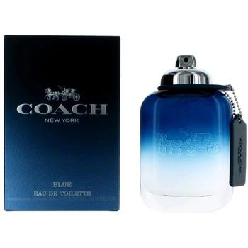 Coach Men's Eau De Toilette Spray - Blue Smoky Base Note of Cedar Mixed, 3.4 oz
