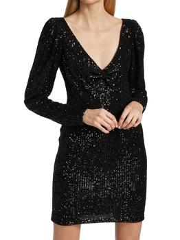 CAROLINE CONSTAS图片, CAROLINE CONSTAS | Taylor Sequin Mini Dress商品图片 3折