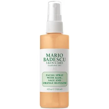 Mario Badescu | Facial Spray With Aloe, Sage & Orange Blossom, 4-oz. 