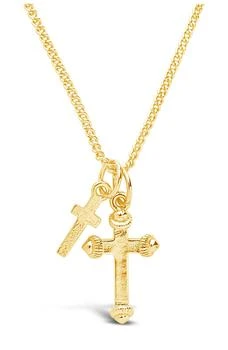 推荐Double Cross Pendant Necklace商品
